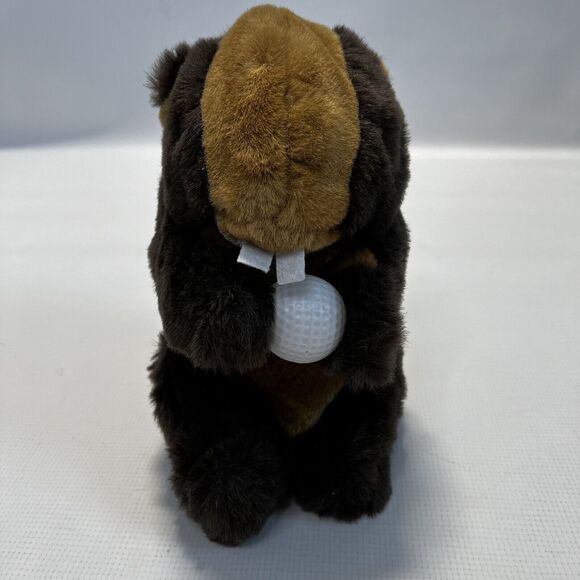 Caddyshack Gopher Golf Club Head Cover Holding Golf Ball, Brown EUC - Picture 5 of 9